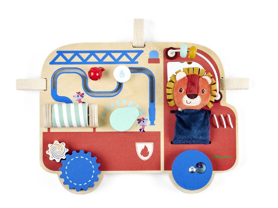Speelbord Lilliputiens Brandweerwagen activiteitenpaneel | Jack