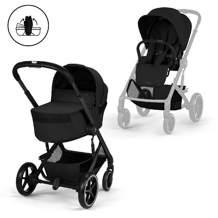 Wandelwagen Cybex Balios S Lux incl. Foldable Carry Cot | Gold