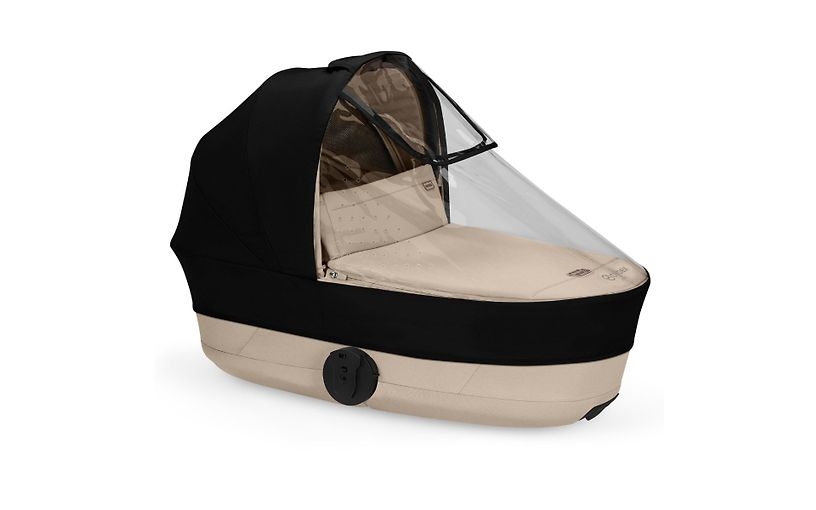 Regenscherm/windscherm Cybex Rain Cover, geschikt voor draagmand Cybex Balios S Lux incl. Foldable Carry Cot | Gold