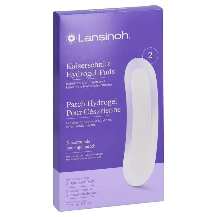Na de bevalling Lansinoh Hydrogel keizersnede patch