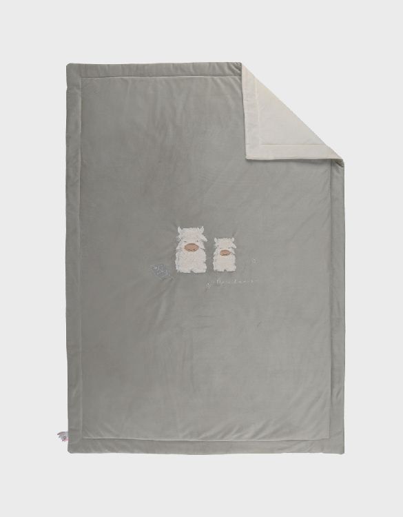 Deken Noukies Quilt Fluffy, geschikt voor babybed 60x120/babybed 70x140 | Fluffy, Orso & Lily
