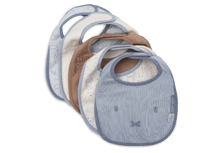 Slabbetje Jollein Slab Jersey Waterproof 5pack | Miffy Moments
