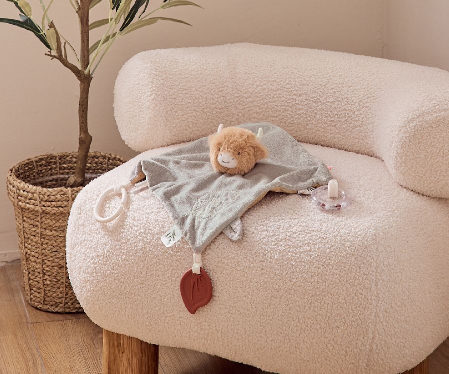 Knuffeldoek Noukies, Activity Comforter Fluffy | Fluffy, Orso & Lily