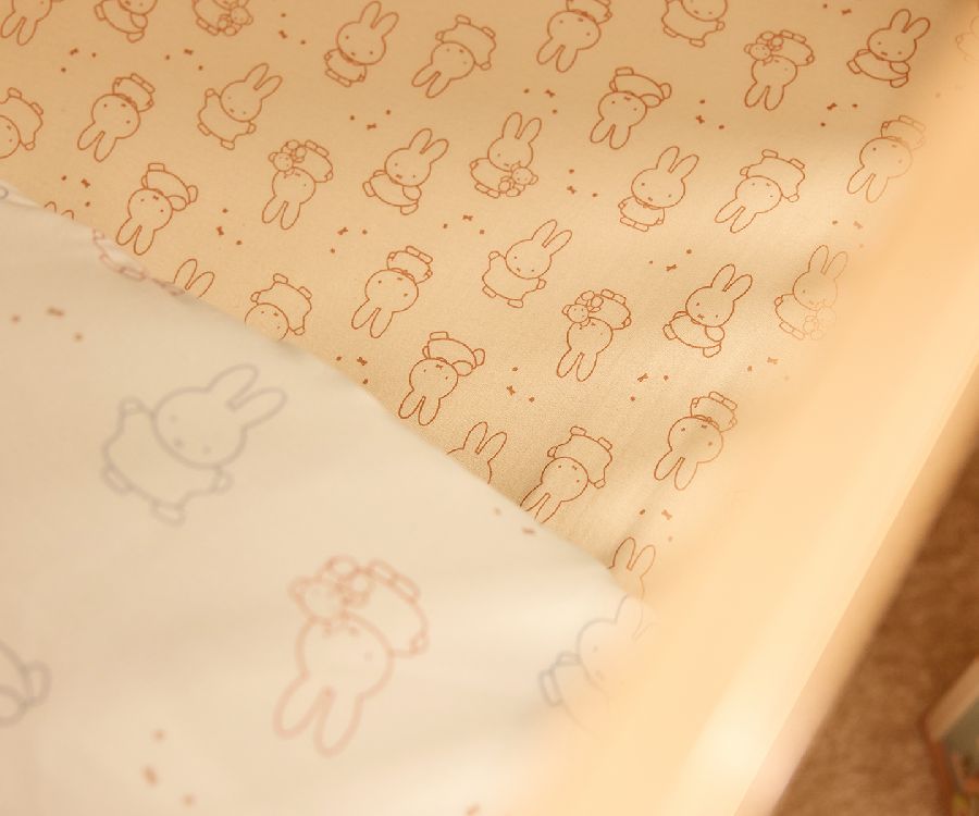 Hoeslaken Jollein, geschikt voor wieg/draagmand | Miffy Moments