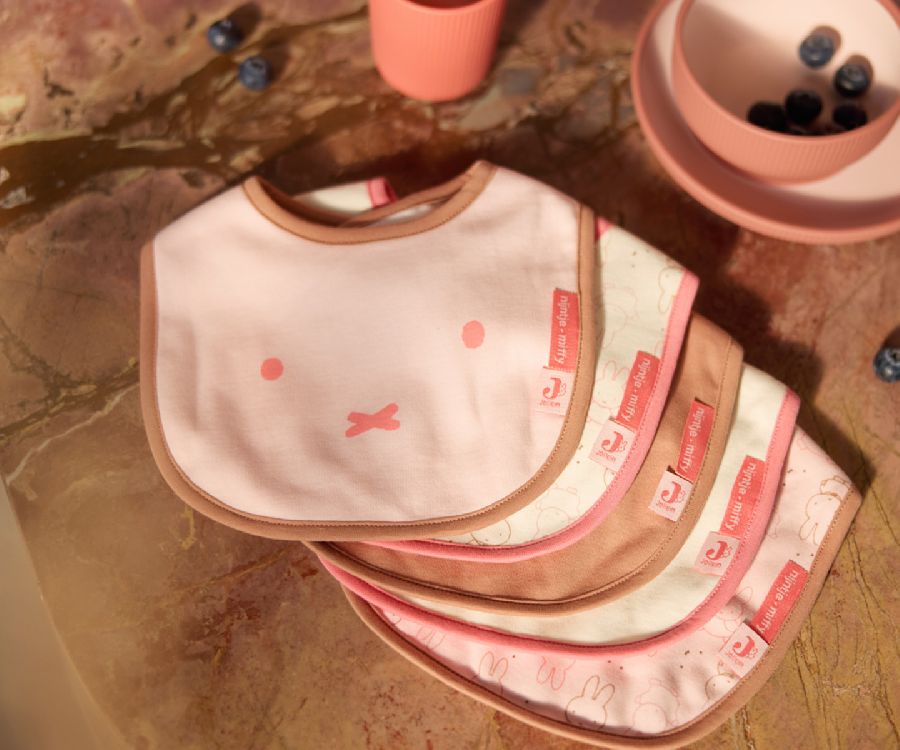 Slabbetje Jollein Slab Jersey Waterproof 5pack | Miffy Moments