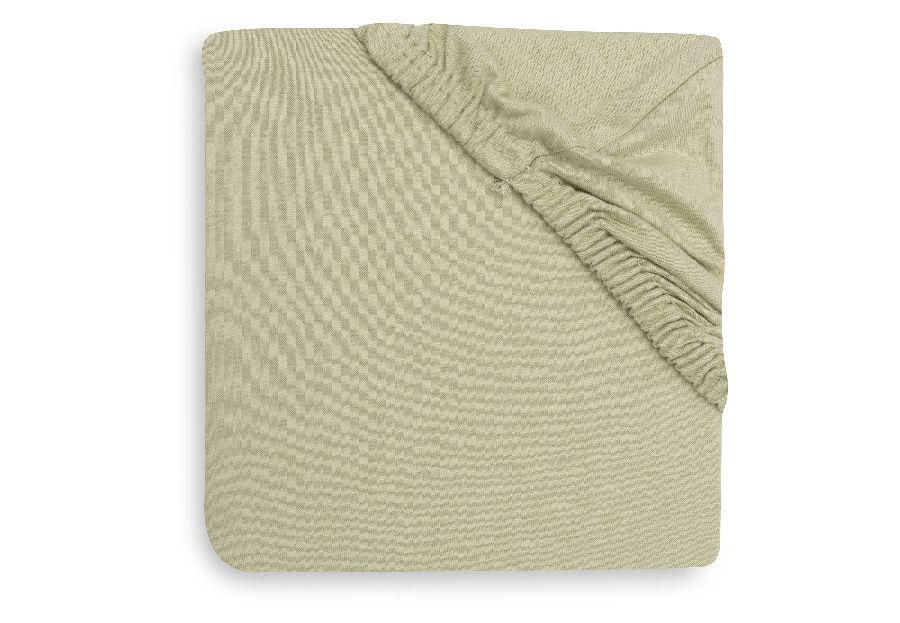 Hoeslaken Jollein, geschikt voor babybed 70x140/babybed 70x150/babybed 75x150 | Soft Matcha