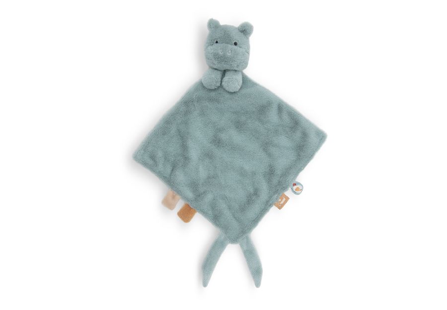 Knuffeldoek/fopspeendoekje Jollein, Speendoekje Hippo Happy | Jollies