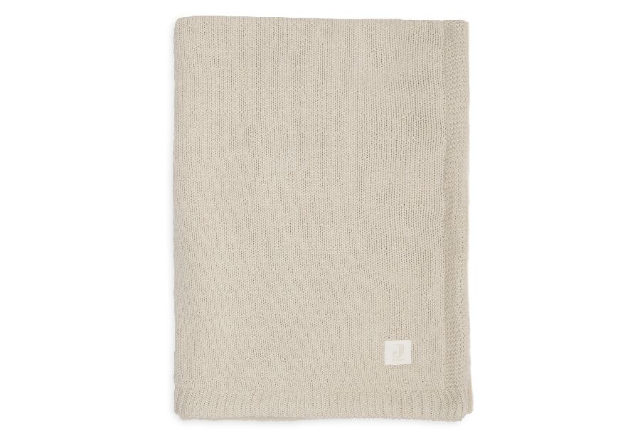 Deken Jollein, geschikt voor babybed 60x120/babybed 70x140 | Sprinkle Knit Sand