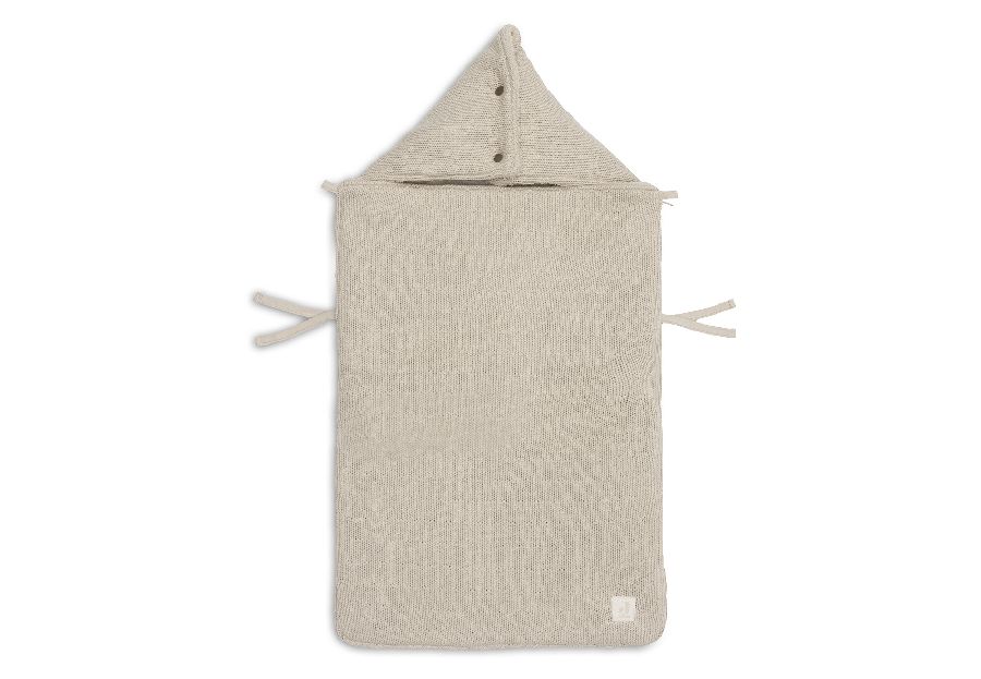 Voetenzak Jollein, geschikt voor autostoel groep 0+ | Sprinkle Knit Sand