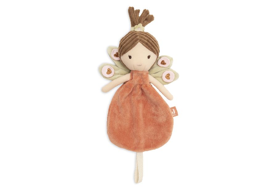 Knuffeldoek/fopspeendoekje Jollein, Speendoekje Peacock Pia | Soft Plumes