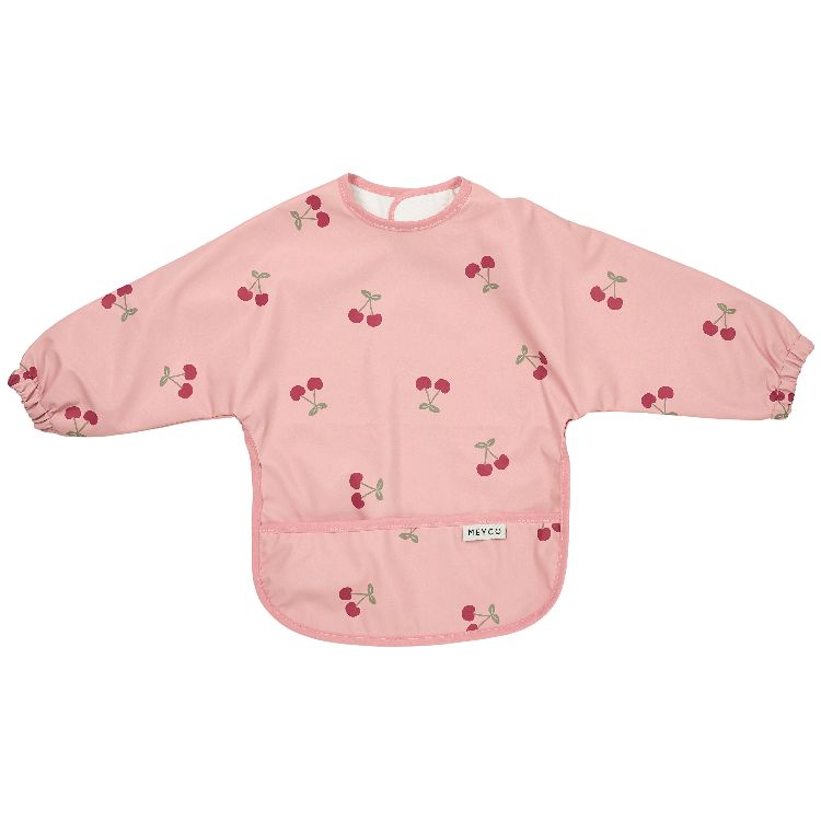 Slabbetje Meyco Baby Mouwslab | Cherry