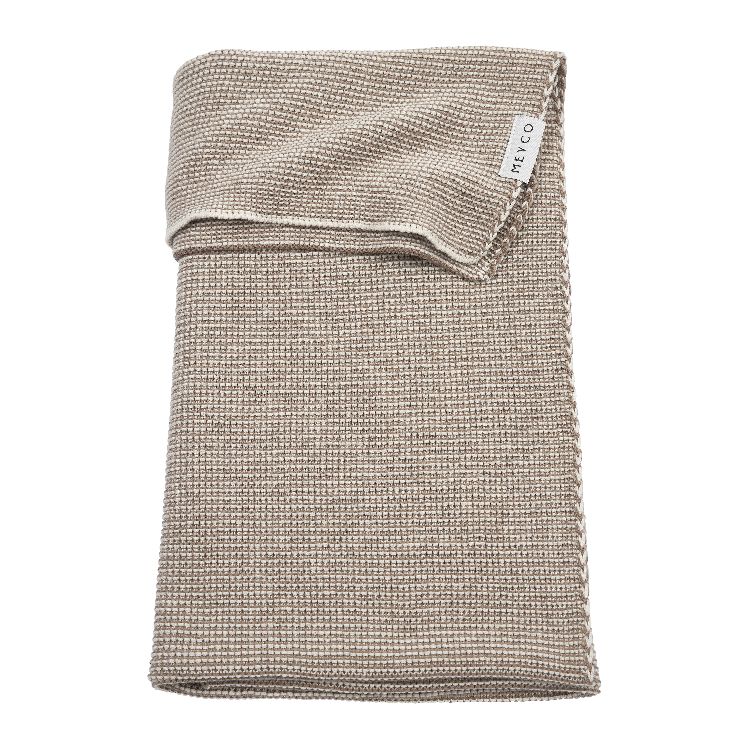 Deken Meyco Baby Deken gebreid stripe, geschikt voor wieg/draagmand/park