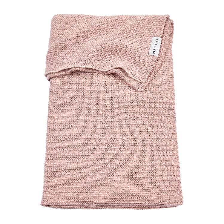Deken Meyco Baby Deken gebreid stripe, geschikt voor wieg/draagmand/park