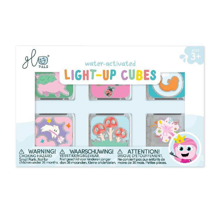 Lichtgevend badspeelgoed Glo Pals Princess Ida | Light Up Cubes