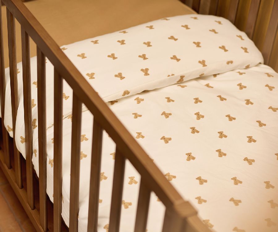 Hoeslaken Jollein, geschikt voor babybed 70x140/babybed 70x150/babybed 75x150 | Hazel