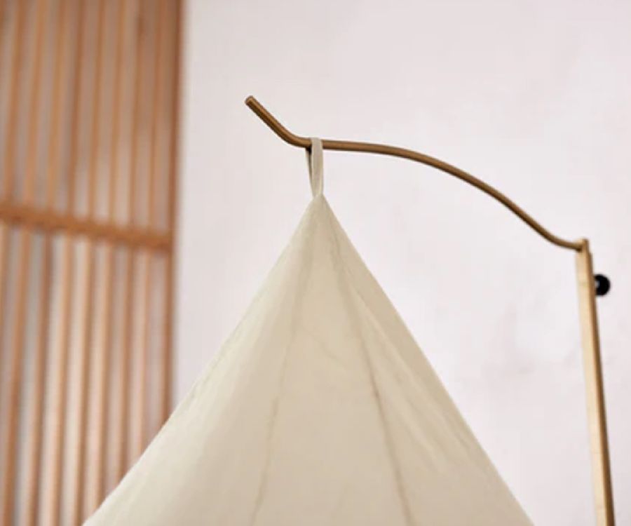 Hemelstaaf Jollein, messing gold, geschikt voor klamboe Nobodinoz/Filibabba/Liewood/Klamboe/Jollein/Meyco Amour/Bed Canopy Sky/Enzo/Miguelito/Klamboo/Klamboo Ruffle/Vera/Vera Eyelet Lace