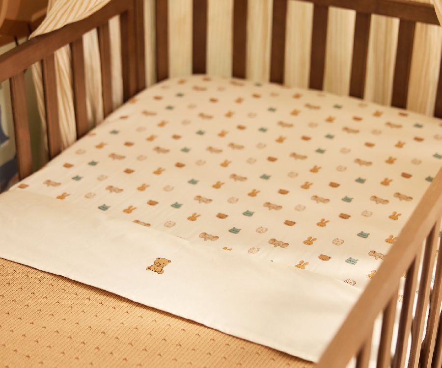 Laken Jollein, geschikt voor babybed 60x120/babybed 70x140 | Jollies