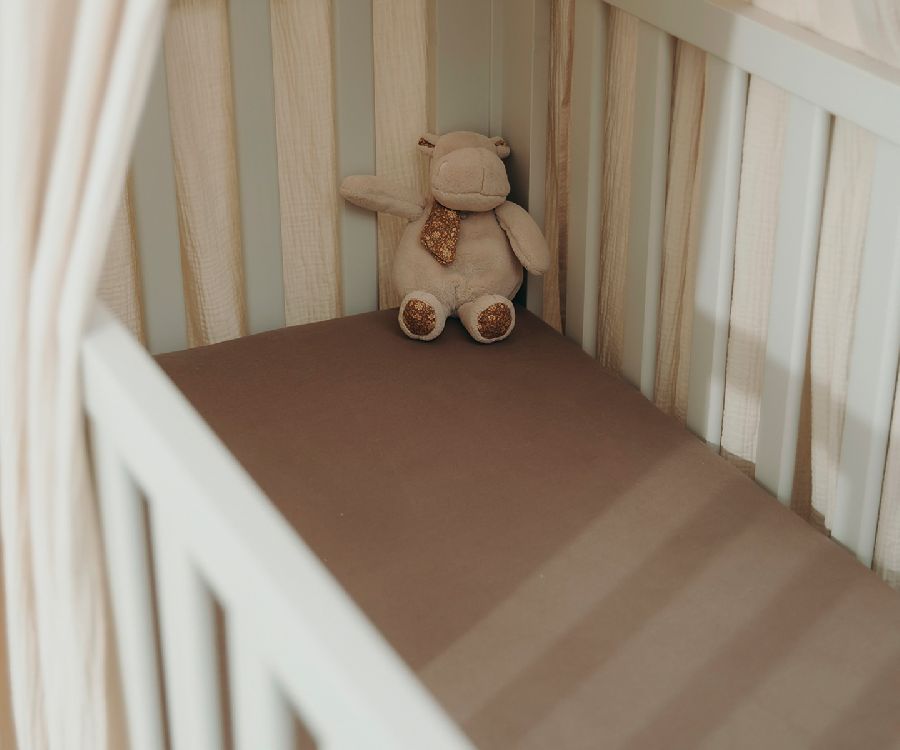 Hoeslaken Meyco Baby, geschikt voor babybed 70x140/babybed 70x150
