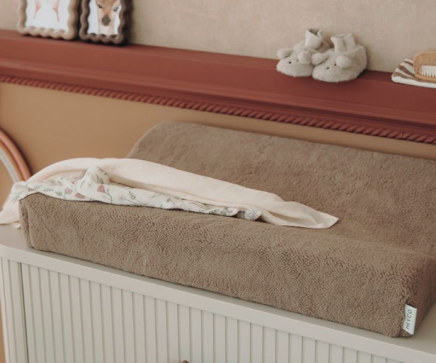 Waskussen hoes Meyco Baby | Teddy Dark Taupe