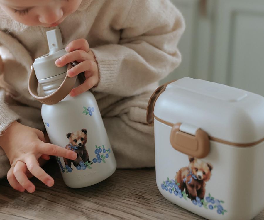 Brooddoos Elodie Details Lunch & Snack box | Blueberry Bliss