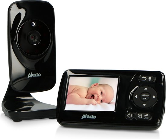 Babyfoon Alecto DVM71BLACK, beeldbabyfoon
