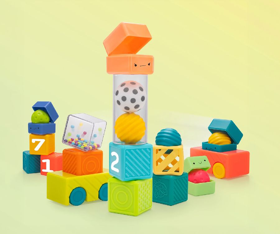 Blokken Sassy Busy Builder Activity Blocks | blokken