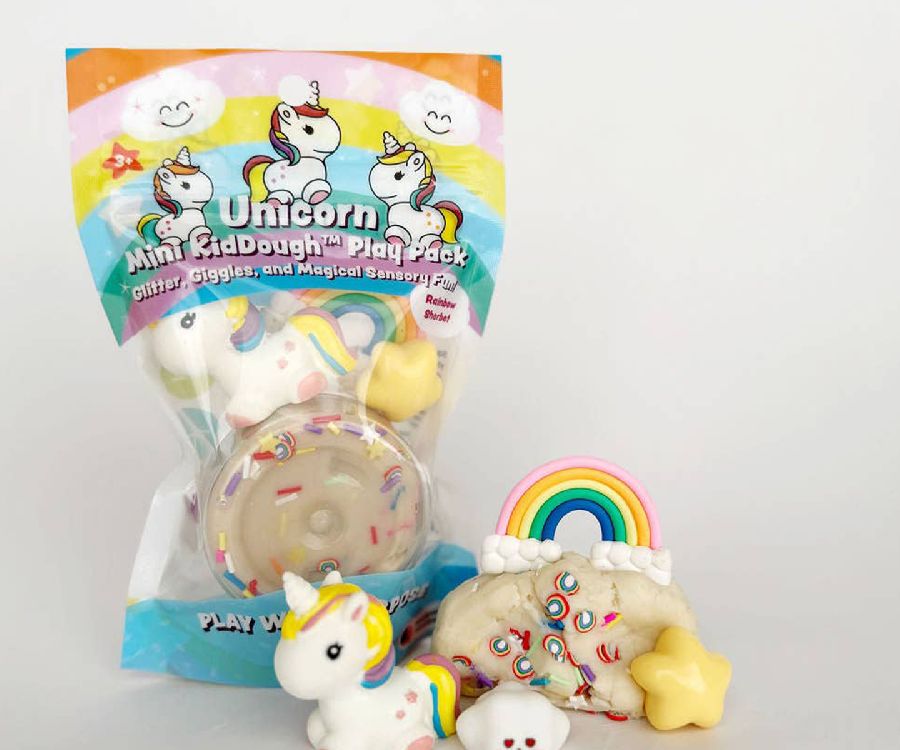 Losse vormen & figuren EGKD Unicorn Mini Speelset