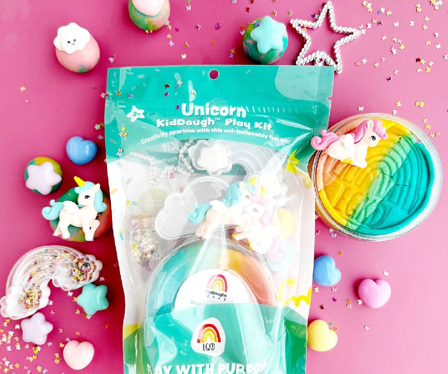Losse vormen & figuren EGKD Unicorn kidDough Speelset