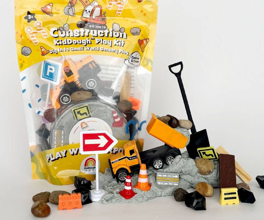 Losse vormen & figuren EGKD Construction KidDough Speelset