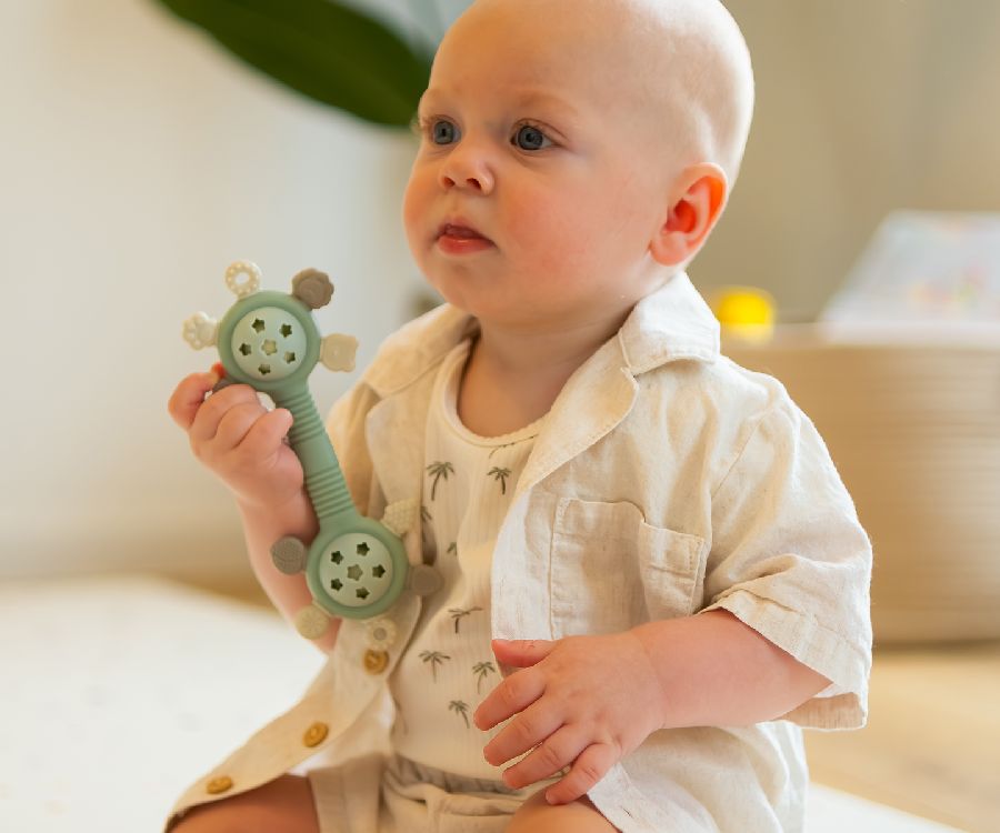 Rammelaar BoJungle Silicone Rattle