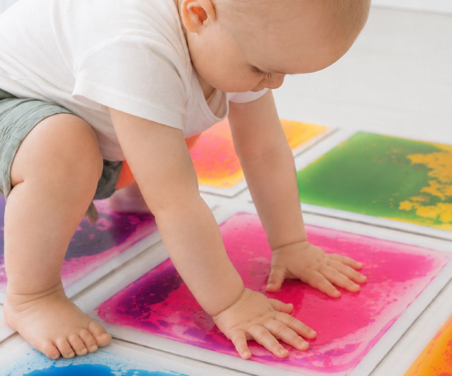 Vloertegel Sense2Play Sensory Liquid Tiles