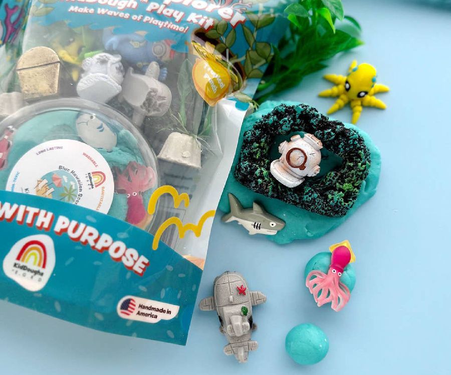 Losse vormen & figuren EGKD Ocean Explorer KidDough Speelset