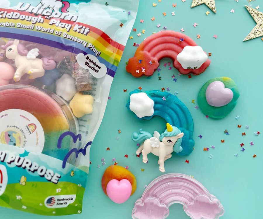 Losse vormen & figuren EGKD Unicorn kidDough Speelset