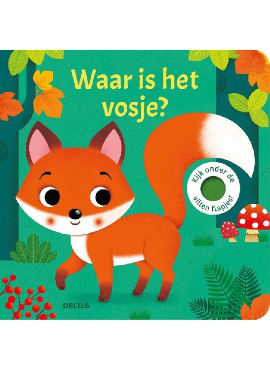 Interactief boek DELTAS Waar is het vosje? | flapjesboek