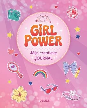 Invulboek DELTAS Girl Power - Mijn creatieve journal | herinneringsboek
