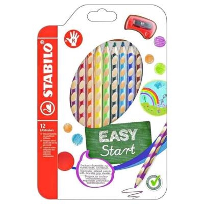 Potlood Stabilo Easycolors R, kleurpotlood | Easy Start