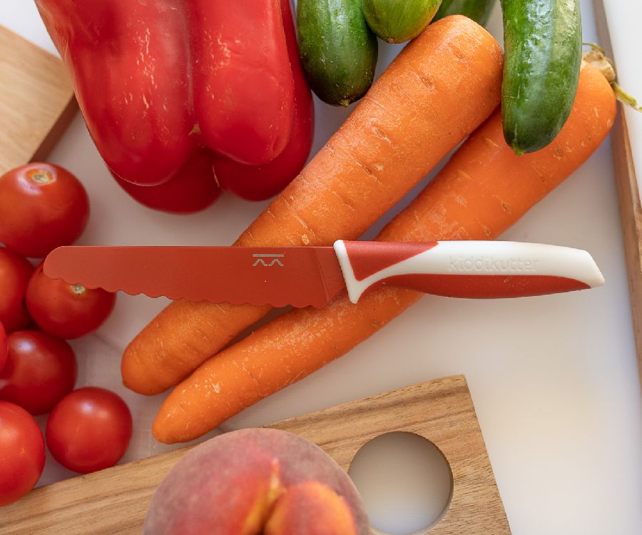 Bestek Kiddikutter Kiddikutter Knife For Kids, mes | Gelato Collection