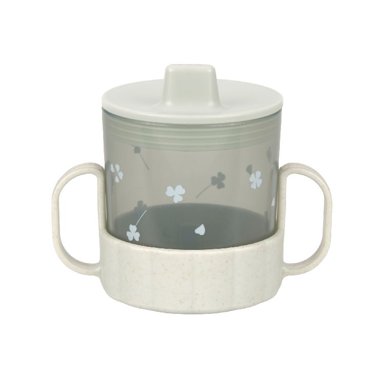 Drinkbeker Laessig Flexi Sippy Cup | Cozy Loved Ones pale khaki