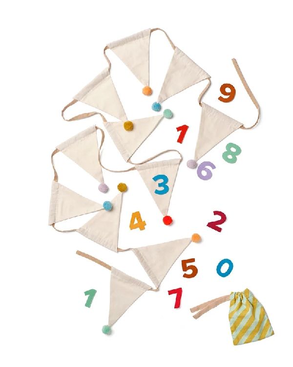 Vlaggenlijn Kids Concept Birthday garland