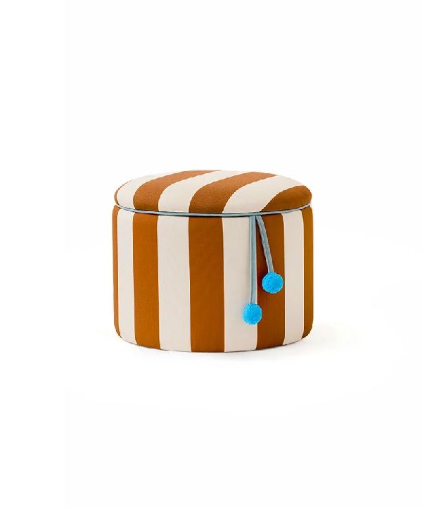 Poef Kids Concept, Pouffe cylinder with storage