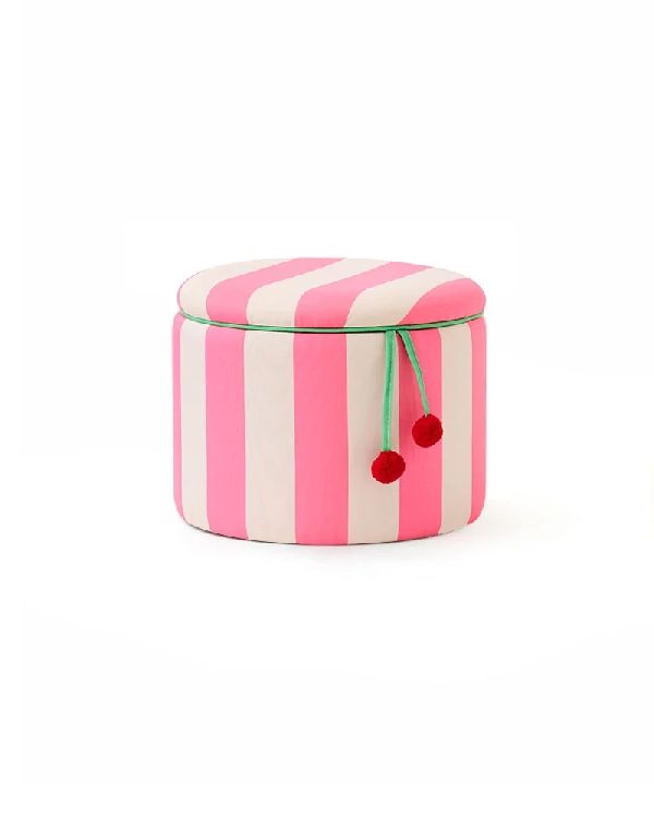 Poef Kids Concept, Pouffe cylinder with storage