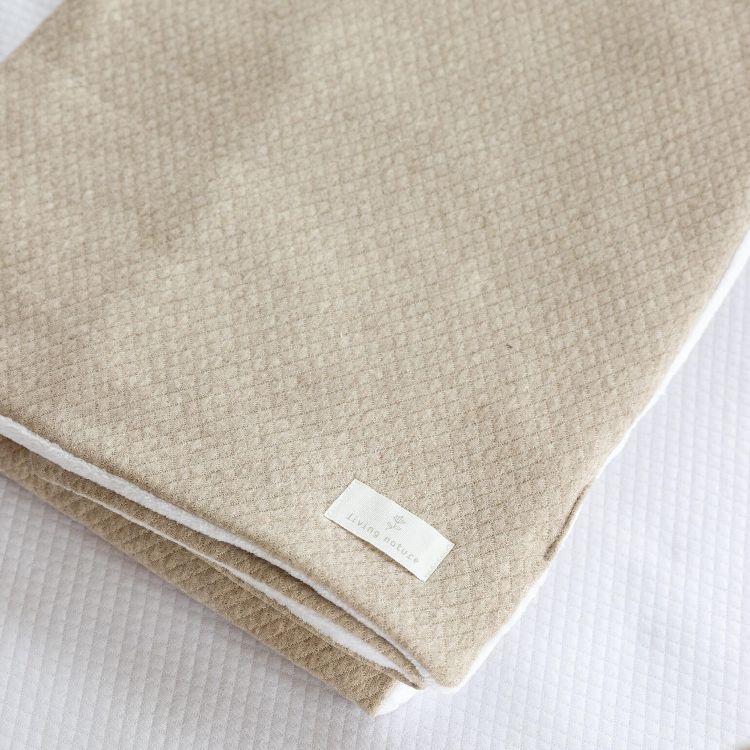 Deken Living Nature David, geschikt voor wieg/draagmand/park | Cosy Collectie