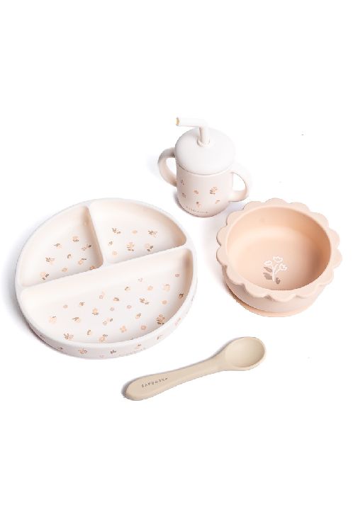 Eetset Bamboom Dinner set | Flower Field