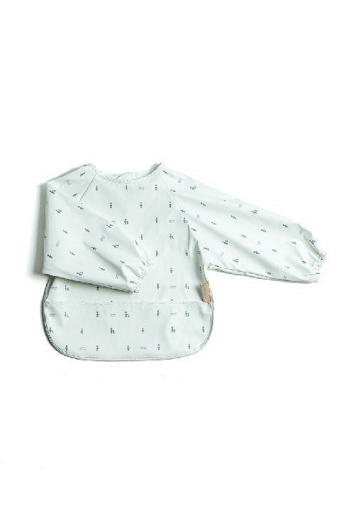 Slabbetje Bamboom Bib with sleeves | Fawn Acqua