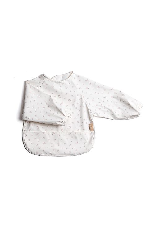 Slabbetje Bamboom Bib with sleeves | Flower Field