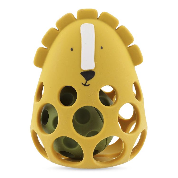 Activiteitenbal Trixie Silicone Sensory Rattle | grijpbal