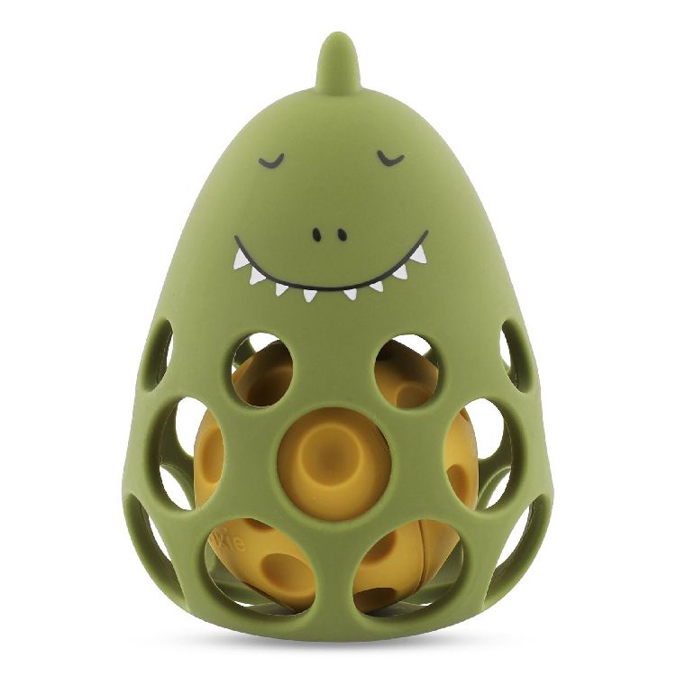Activiteitenbal Trixie Silicone Sensory Rattle | grijpbal