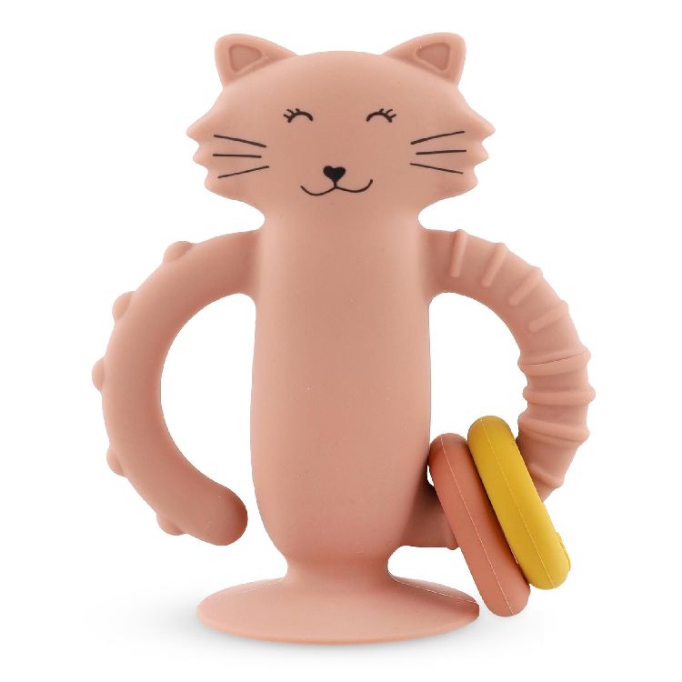 Zuignap speelgoed Trixie Silicone Sensorisch speelgoed met zuignap | Mrs. Cat Playtime