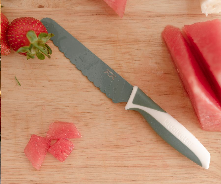 Bestek Kiddikutter Kiddikutter Knife For Kids, mes | Gelato Collection