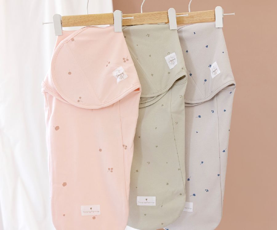 Inbakeren Laessig, 0 - 3 maand | Cozy Loved Ones macaron